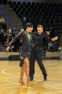 Marina und Alexander Engel, Latein, Foto: René Bolcz