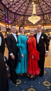 Bruno und Moni, Beate und Gunther bei der GOC, Sen II-Turnier; Bohns erreichen den 16. Platz