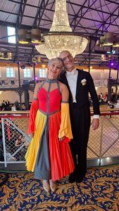Beate und Gunther bei der GOC, Sen III-Turnier
