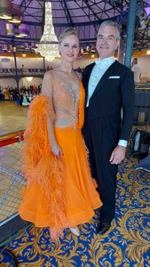 Petra und Stefan bei der GOC, SEN III-Turnier