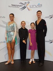 Lara, Daniel, Madeleine, Johannes freuen sich über ihre Erfolge in Rosenheim beim Bayernpokalturnier