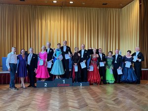Barbara und Holm erobern den zweiten Platz bei den Master IV A