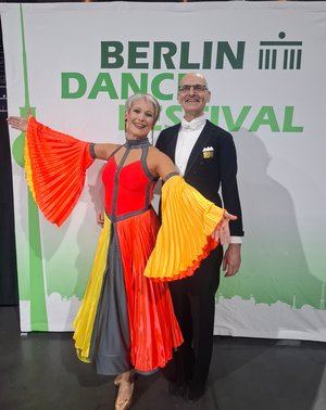 Beate und Gunther bei der EM der Senioren IV in Berlin