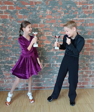 Madeleine und Daniel beim Turniertag in Stuttgart