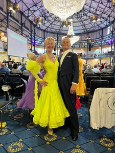 Annette und Dieter bei der GOC, SEN III-Turnier