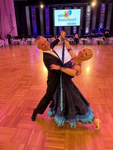 Annette und Dieter bei der WM in Bremen