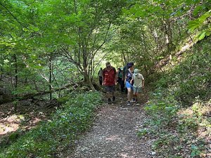 Aufstieg über die Teufelsschlucht