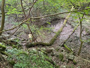 Aufstieg über die Teufelsschlucht