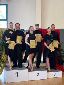 Lydia und Cornelius auf dem 3. Platz