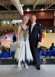 Annette und Dieter Kuchenbecker bei der WM in Platja d'Aro