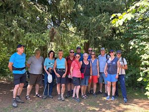 Gruppenbild vor dem Aufbruch auf den Rückweg