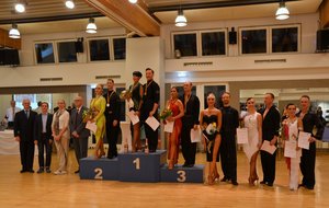 Siegerehrung DM Kombination Masters II