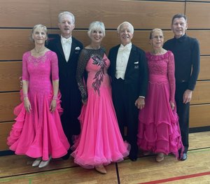 v.l.n.r. Barbara, Holm, Monika, Peter, Ingrid und Werner bei der TBW Trophy
