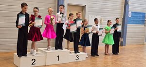 Madeleine und Daniel, 3. Platz Kin D Latein