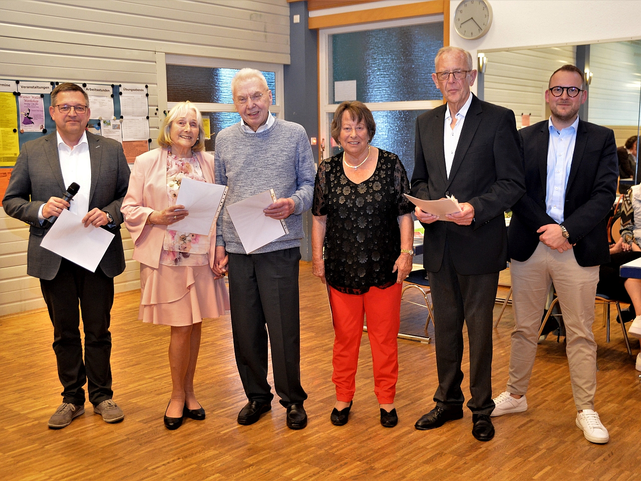 Jubilare 40jährige Mitgliedschaft