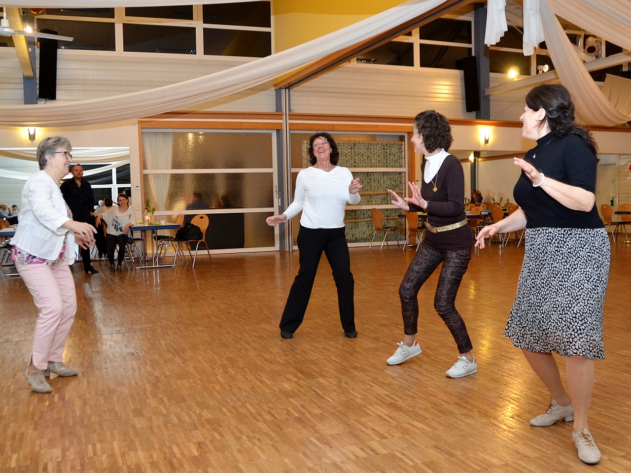 Gute Laune beim Twist
