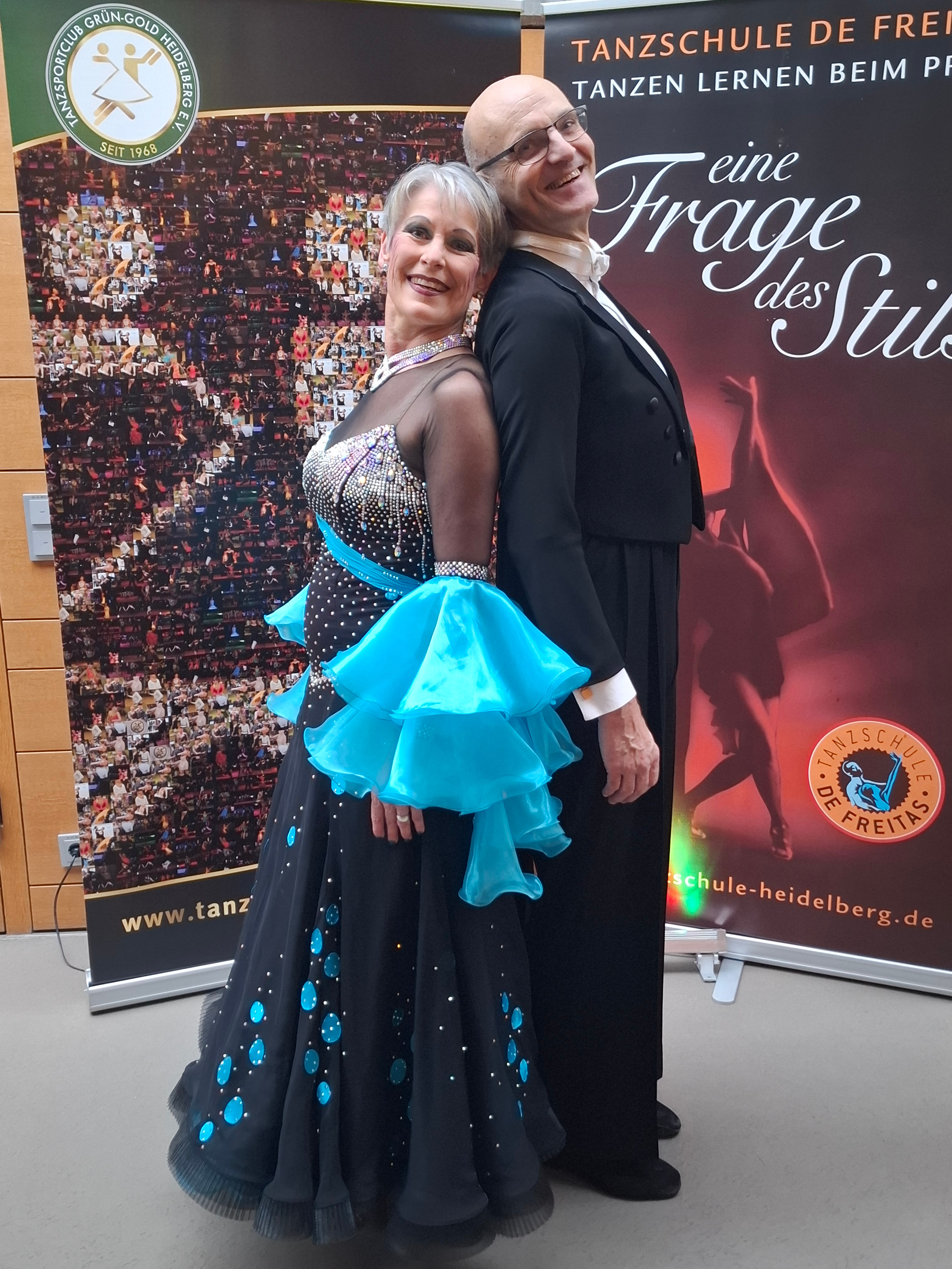 Beate und Gunther beim Heidelberger Tanzsporttag