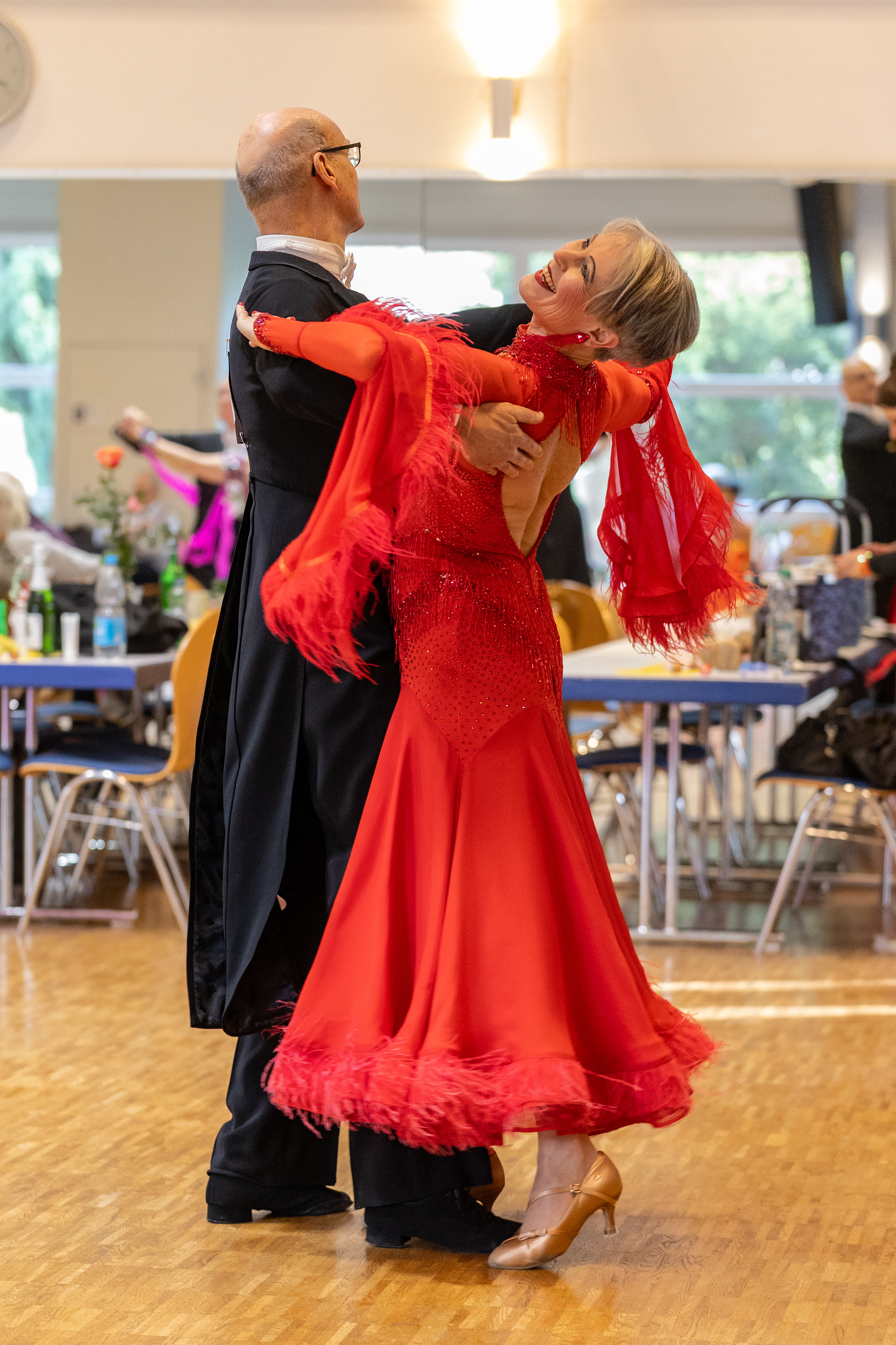 Beate und Gunther bei Slow Walz in Reutlingen, Foto: lexifotografie