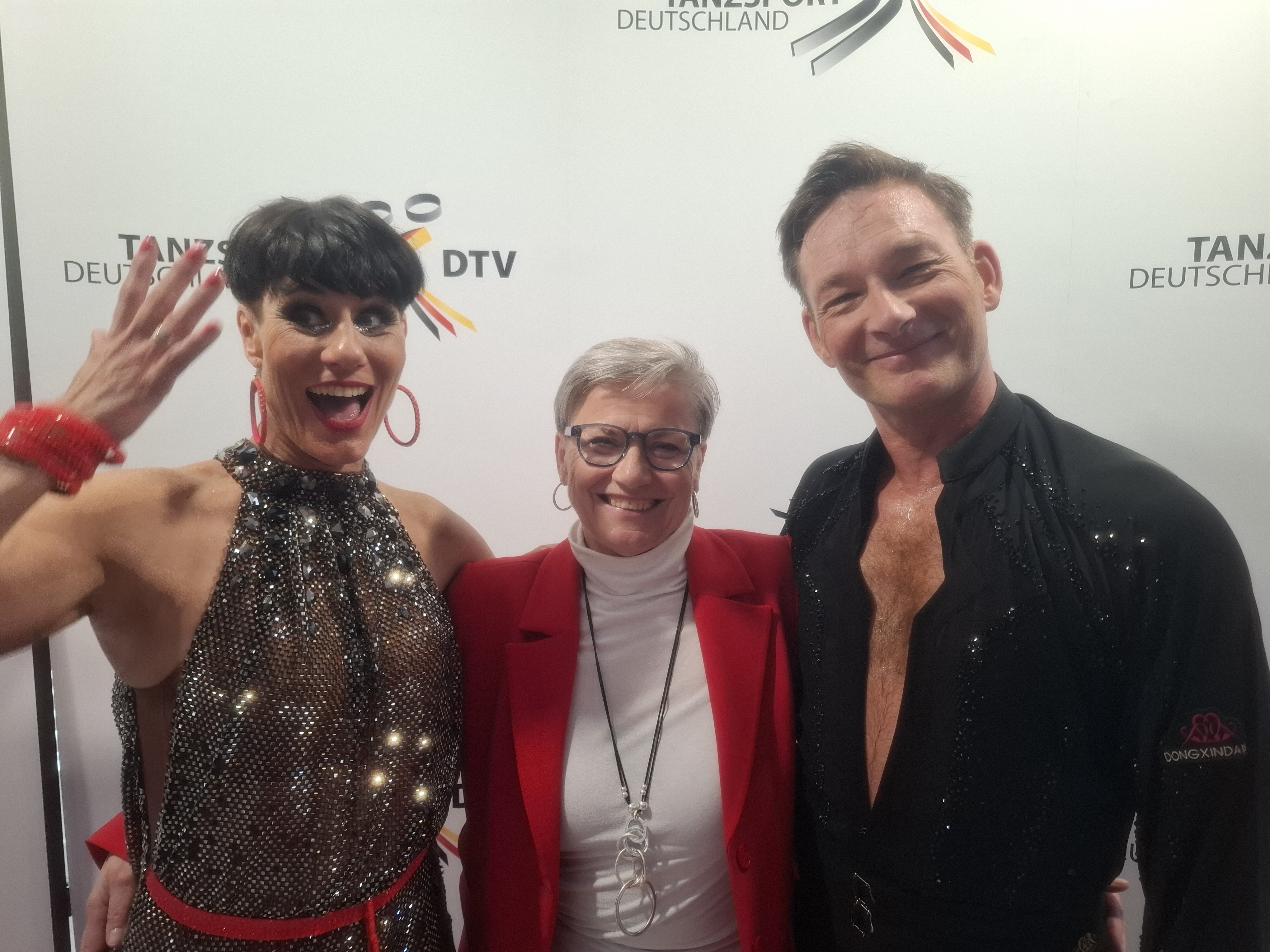 Marina und Alexander mit Andrea Garcia-Lopez